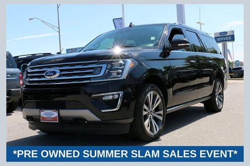 Agate Black Metallic 2021 Ford Expedition Max Limited