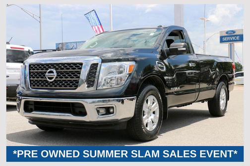 Magnetic Black 2017 Nissan Titan SV