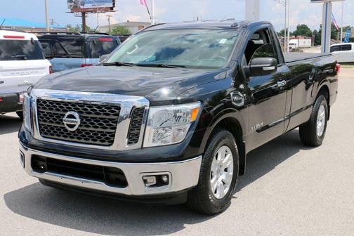 Magnetic Black 2017 Nissan Titan SV