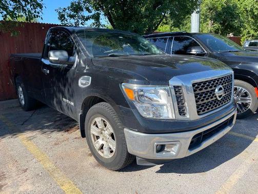 Magnetic Black 2017 Nissan Titan SV