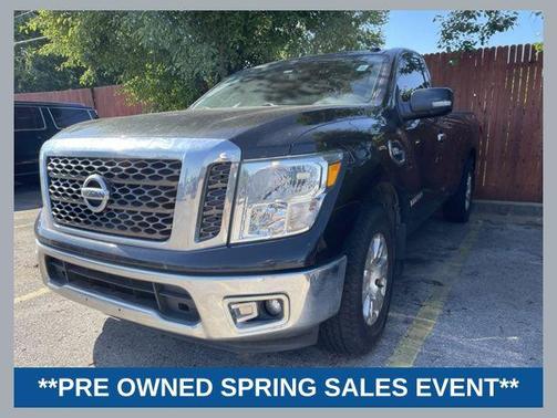 Magnetic Black 2017 Nissan Titan SV