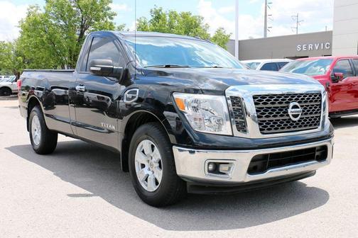 Magnetic Black 2017 Nissan Titan SV