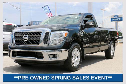 Magnetic Black 2017 Nissan Titan SV