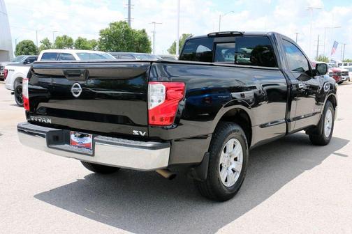 Magnetic Black 2017 Nissan Titan SV