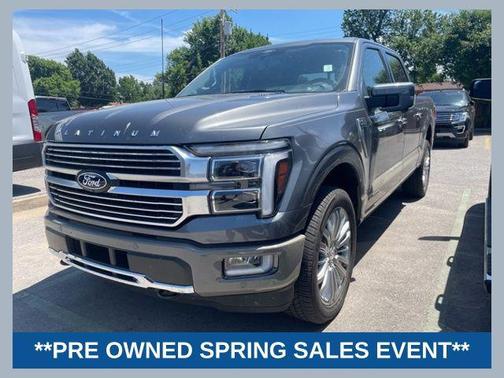 Carbonized Gray Metallic 2025 Ford F-150 Platinum