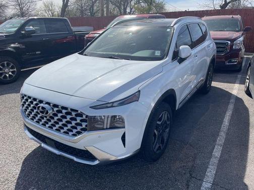 Quartz White 2021 Hyundai SANTA FE Limited