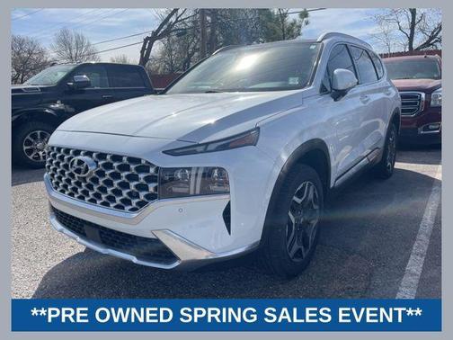 Quartz White 2021 Hyundai SANTA FE Limited