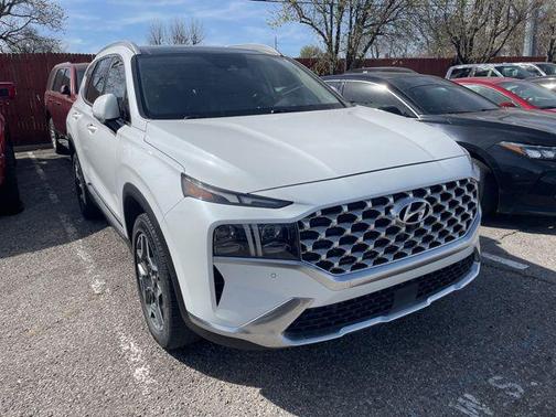 Quartz White 2021 Hyundai SANTA FE Limited