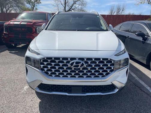 Quartz White 2021 Hyundai SANTA FE Limited