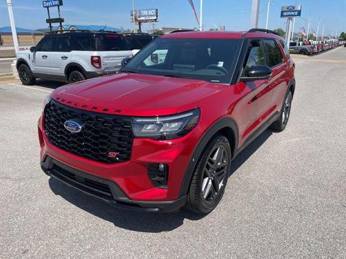 Rapid Red Metallic Tinted Clearcoat 2026 Ford Explorer ST