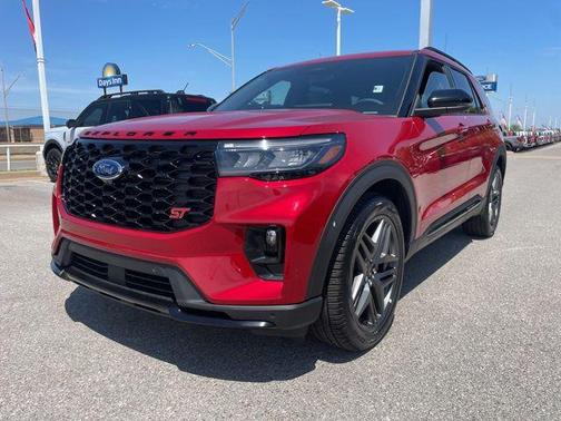 Rapid Red Metallic Tinted Clearcoat 2026 Ford Explorer ST