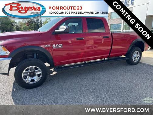2017 RAM 2500 Tradesman Crew Cab 4x4 8' Box
