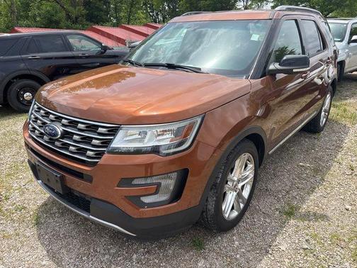 Ruby Red Metallic Tinted Clearcoat 2017 Ford Explorer XLT