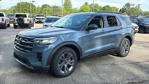 Vapor Blue Metallic 2026 Ford Explorer Active