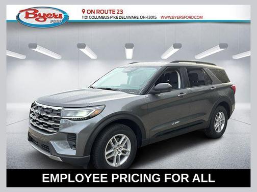 Carbonized Gray Metallic 2026 Ford Explorer Active