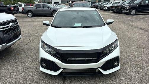 Platinum White Pearl 2019 Honda Civic Si Base