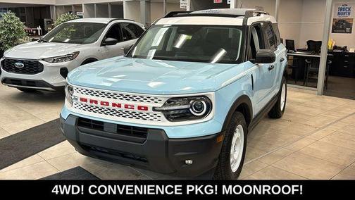 Robins Egg Blue 2026 Ford Bronco Sport Heritage