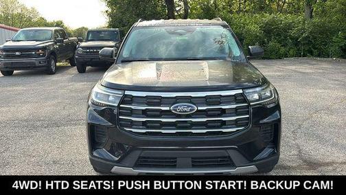 Agate Black Metallic 2026 Ford Explorer Active