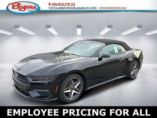 Shadow Black 2026 Ford Mustang EcoBoost Premium
