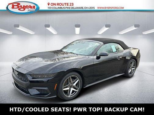 Shadow Black 2026 Ford Mustang EcoBoost Premium