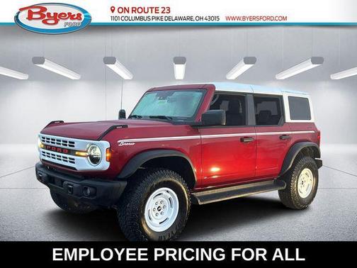 Ruby Red Metallic Tinted Clearcoat 2026 Ford Bronco Heritage Edition