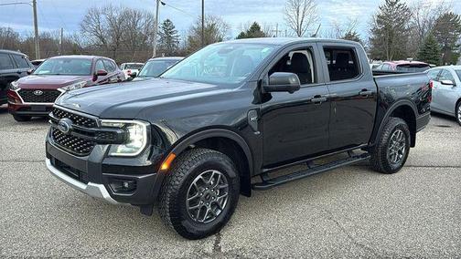 Shadow Black 2025 Ford Ranger XLT