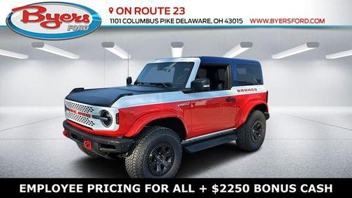 Oxford White 2025 Ford Bronco Stroppe Edition