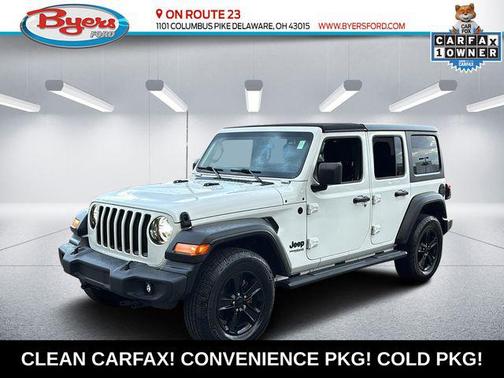 Bright White Clearcoat 2020 Jeep Wrangler Unlimited Sport Altitude