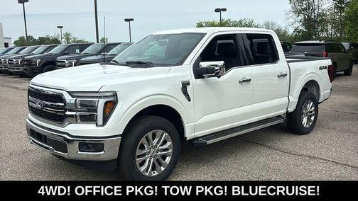 Star White Metallic Tri-Coat 2026 Ford F-150 Lariat