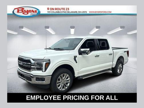 Star White Metallic Tri-Coat 2026 Ford F-150 Lariat