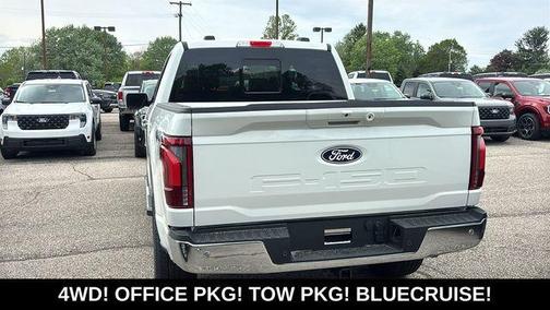 Star White Metallic Tri-Coat 2026 Ford F-150 Lariat