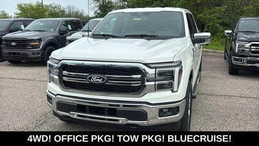 Star White Metallic Tri-Coat 2026 Ford F-150 Lariat