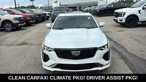 Summit White 2020 Cadillac CT4 Sport