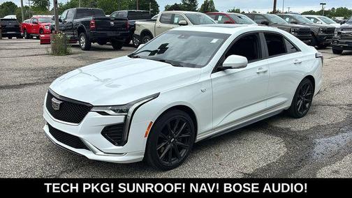 Summit White 2020 Cadillac CT4 Sport