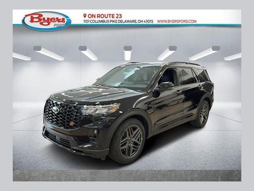 Agate Black Metallic 2026 Ford Explorer ST