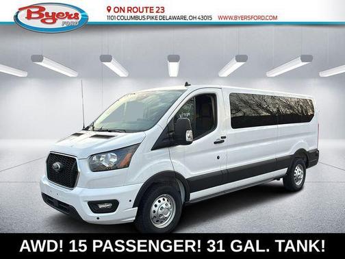 Oxford White 2025 Ford Transit-350 XLT