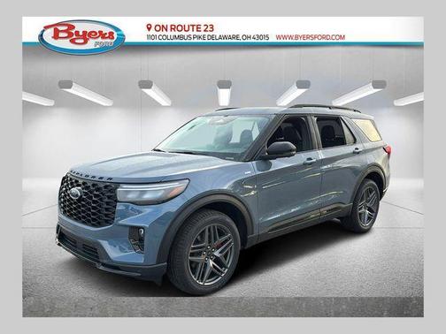 Vapor Blue Metallic 2026 Ford Explorer ST-Line