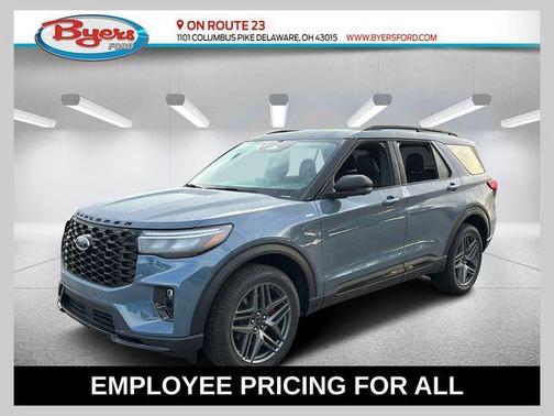 Vapor Blue Metallic 2026 Ford Explorer ST-Line