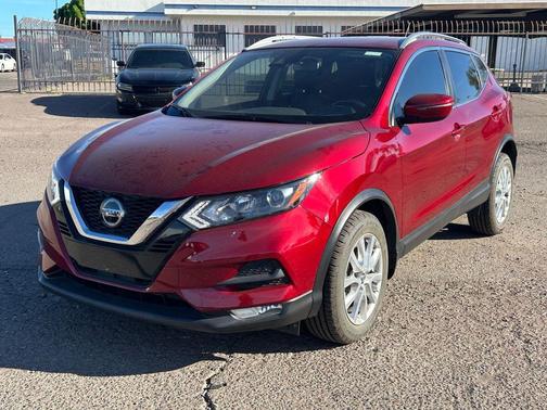 Scarlet Ember Tintcoat 2021 Nissan Rogue Sport SV