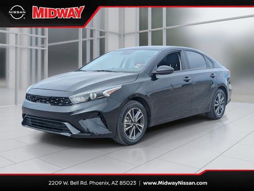 Aurora Black 2023 Kia Forte LXS