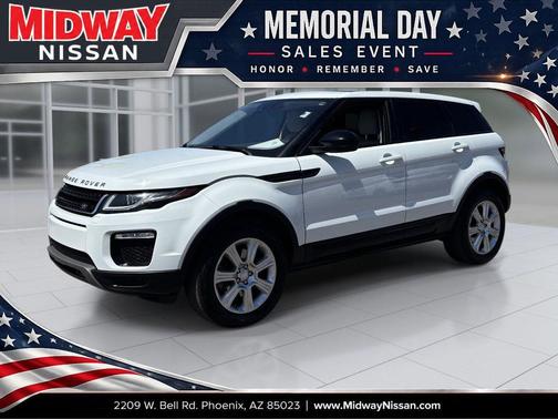 White 2017 Land Rover Range Rover Evoque SE