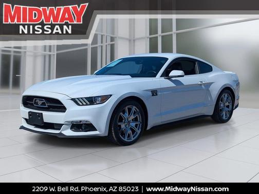 Black 2015 Ford Mustang EcoBoost Premium