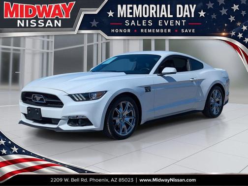 Black 2015 Ford Mustang EcoBoost Premium