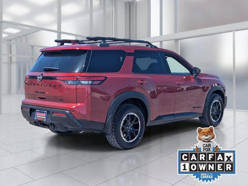 Scarlet Ember Tintcoat 2025 Nissan Pathfinder Rock Creek 4WD