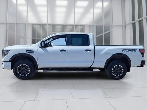 Glacier White 2024 Nissan Titan XD PRO-4X