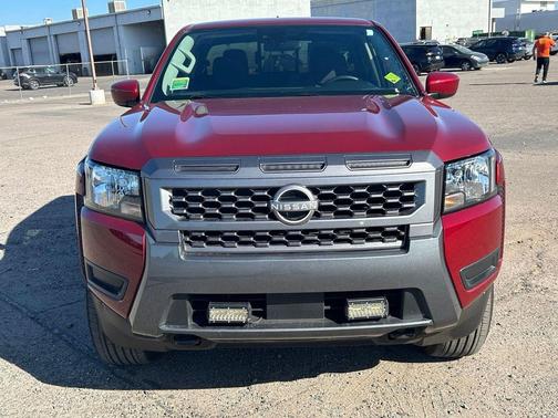 Cardinal Red Metallic Tricoat 2025 Nissan Frontier SV