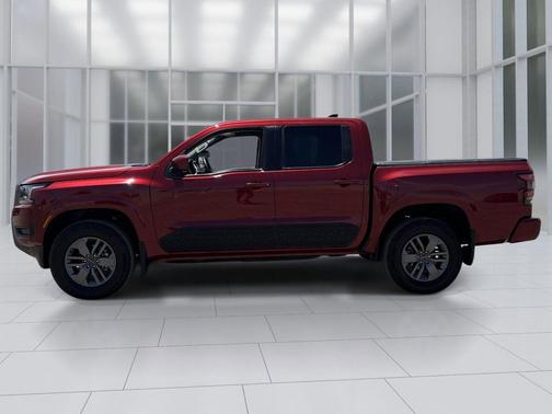 Cardinal Red Metallic Tricoat 2025 Nissan Frontier SV