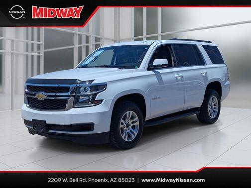 Summit White 2019 Chevrolet Tahoe LS