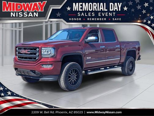 Red 2016 GMC Sierra 1500 SLE