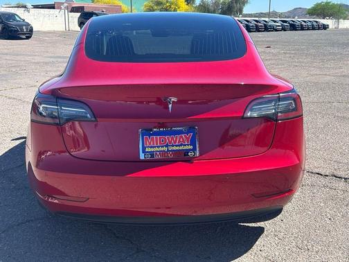 Red Multi-Coat 2020 Tesla Model 3 Standard Range